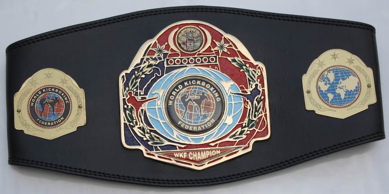WKF continental Champion belt